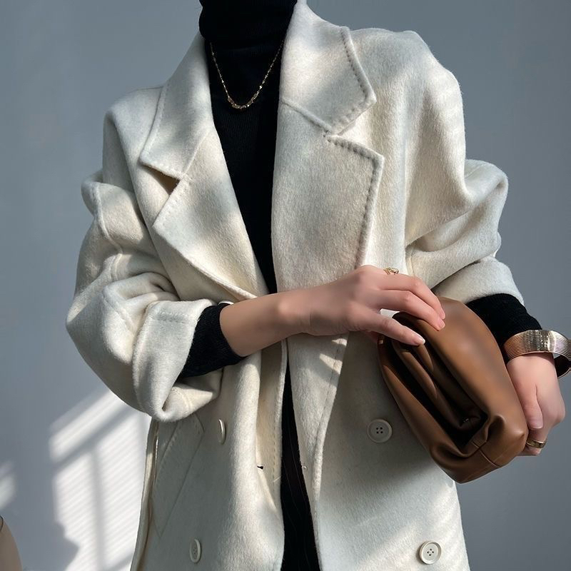 【601-800编码】美洋高品双面呢子大衣毛呢外套