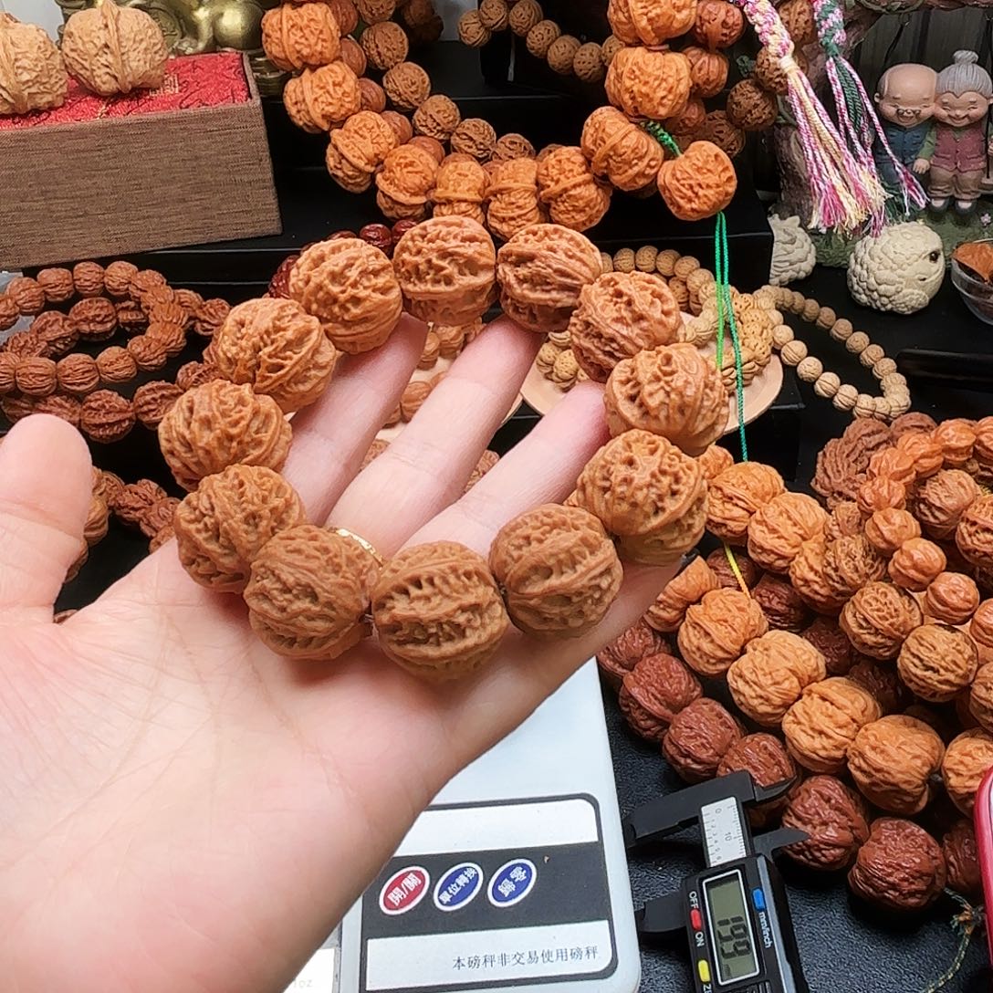 骑***界文玩核桃把件核桃手串