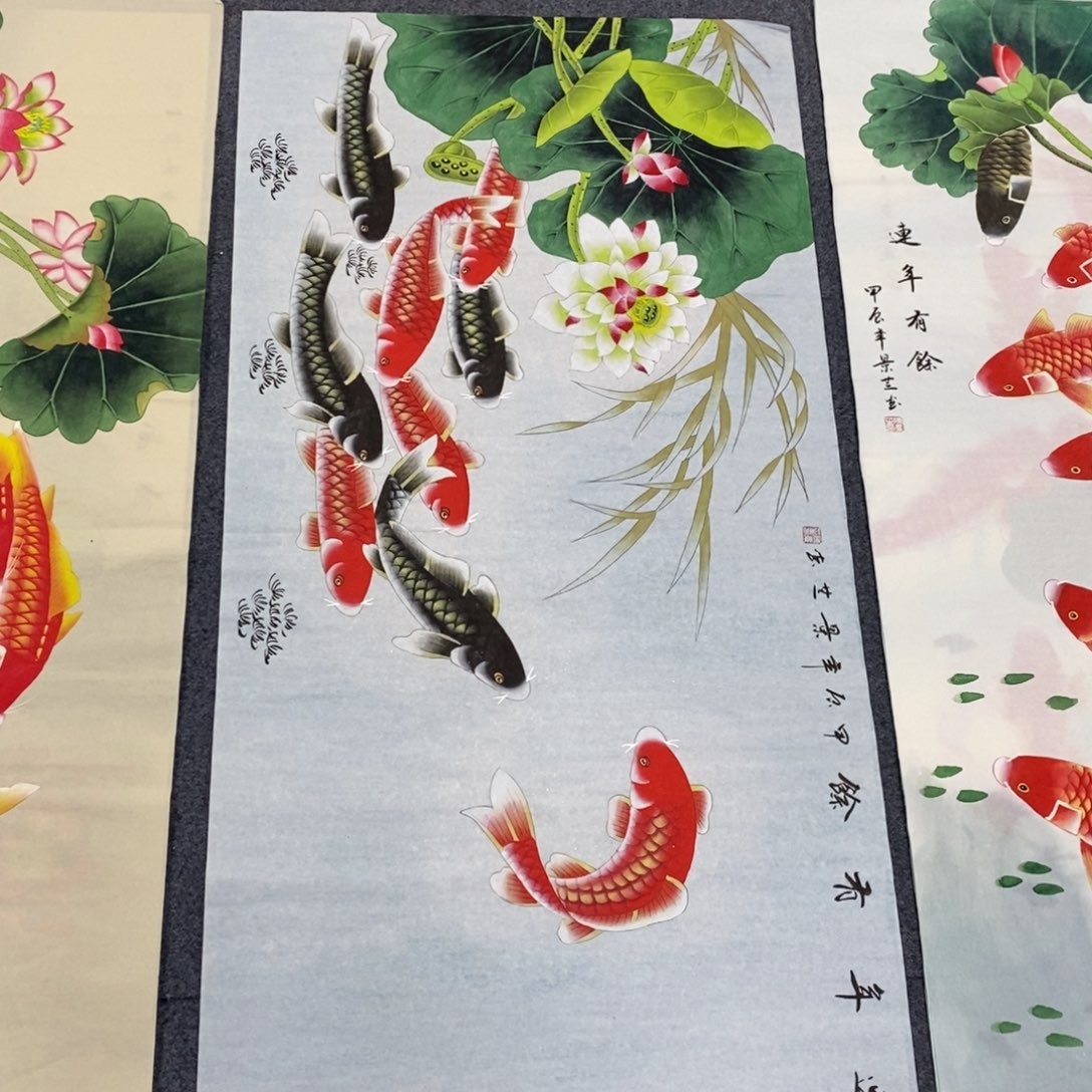 国画140✖️70四尺工笔手绘