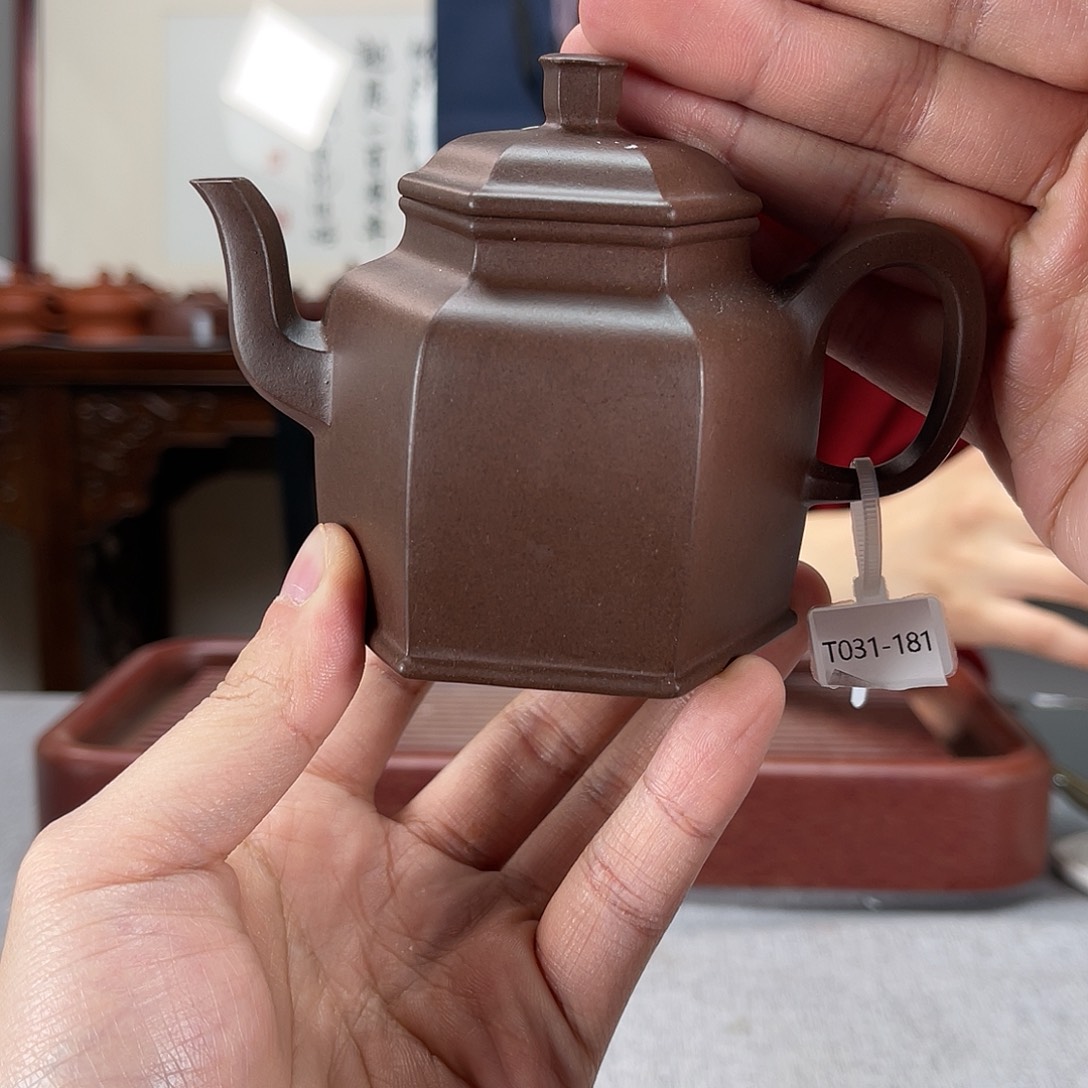 紫砂茶壶方圆紫砂031