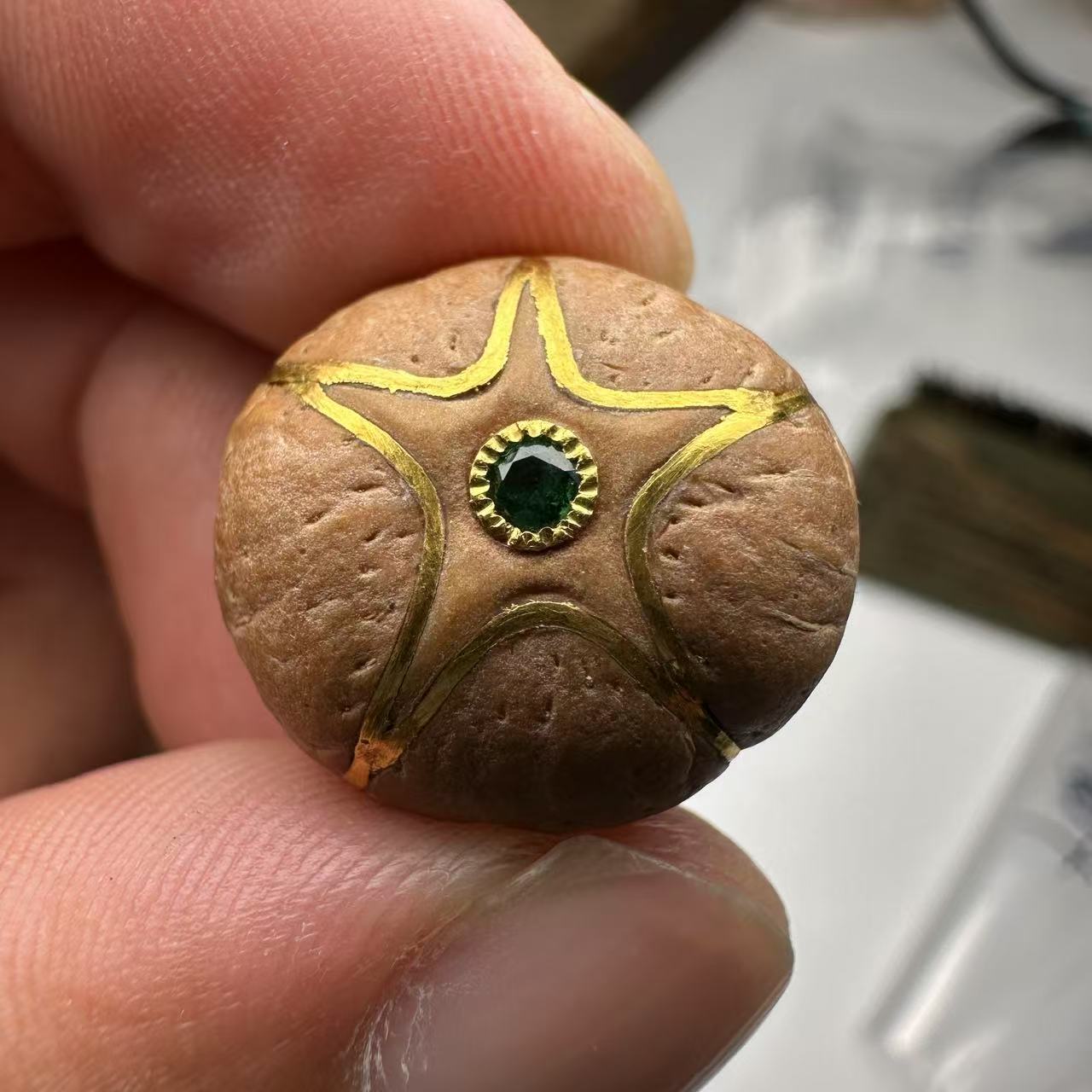 尼泊尔五星菩提，尺寸19，sss系列，货号164