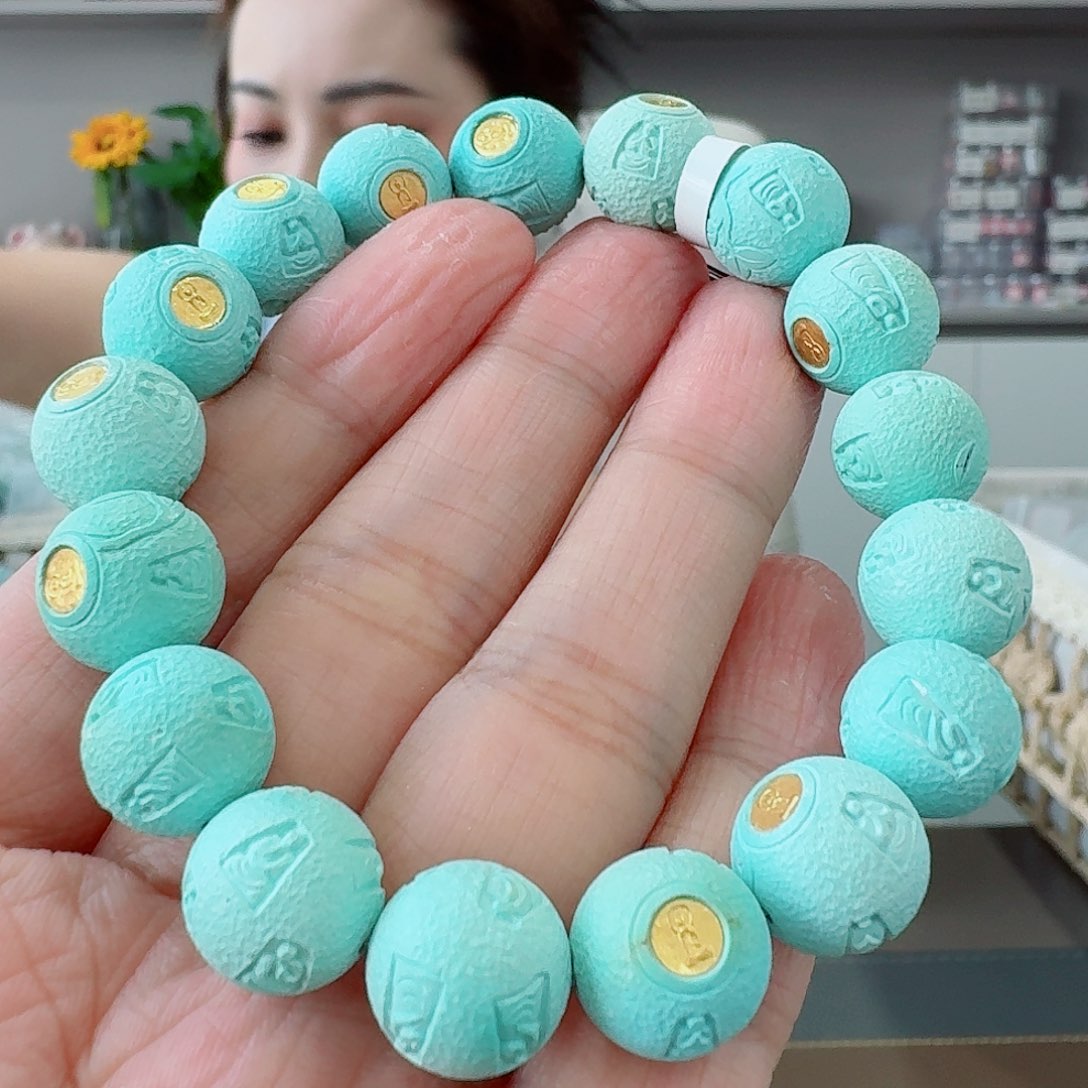 未镶嵌绿松石珠宝奇石