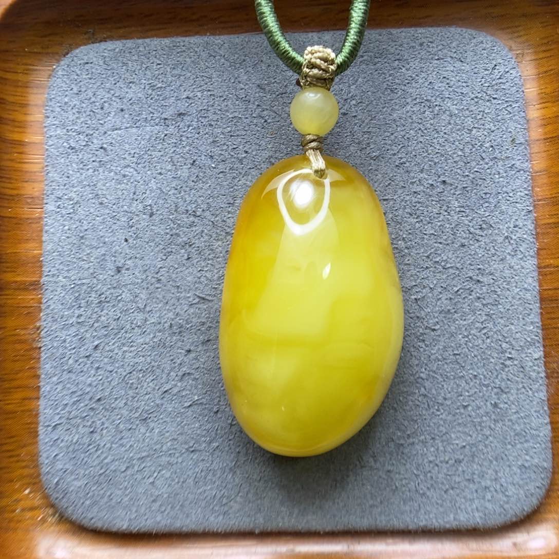 未镶嵌项链蜜蜡罗*郎