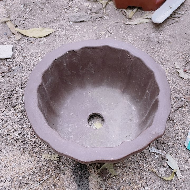 紫砂20紫色圆莲花花片佳品