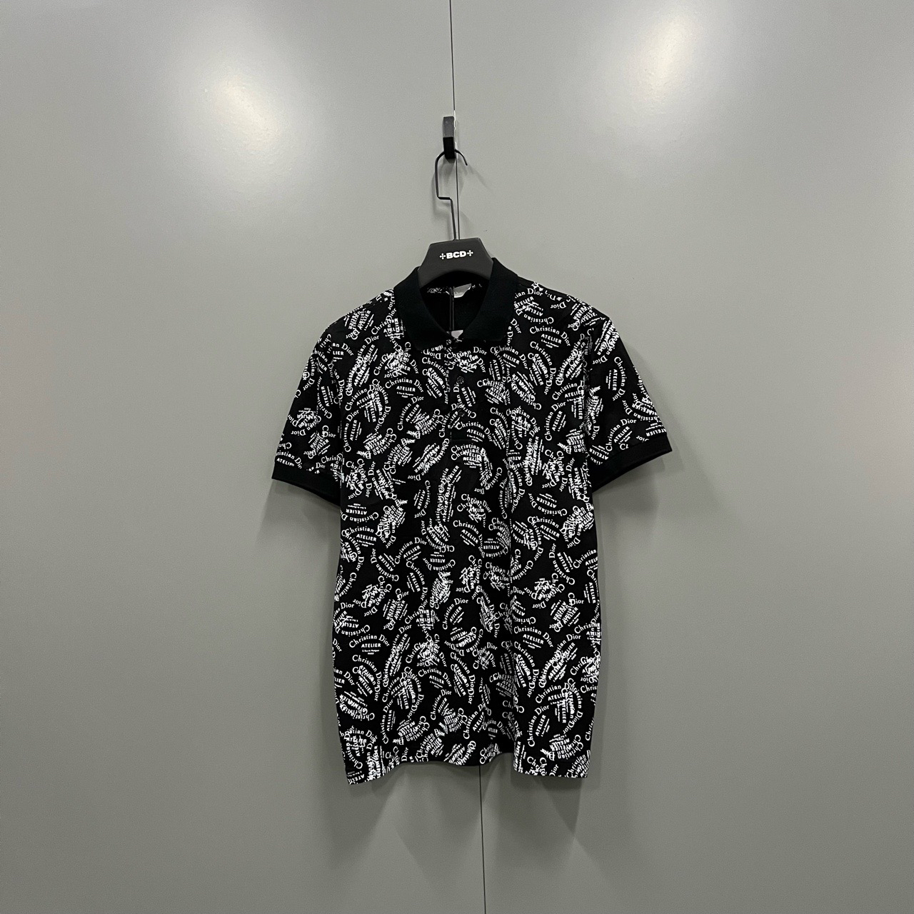 （qq）113 Dior 迪奥 满印字母polo衫 XL码/98新/7600/fg206889