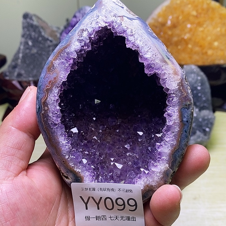 天然水晶家居办公摆件未镶嵌水晶