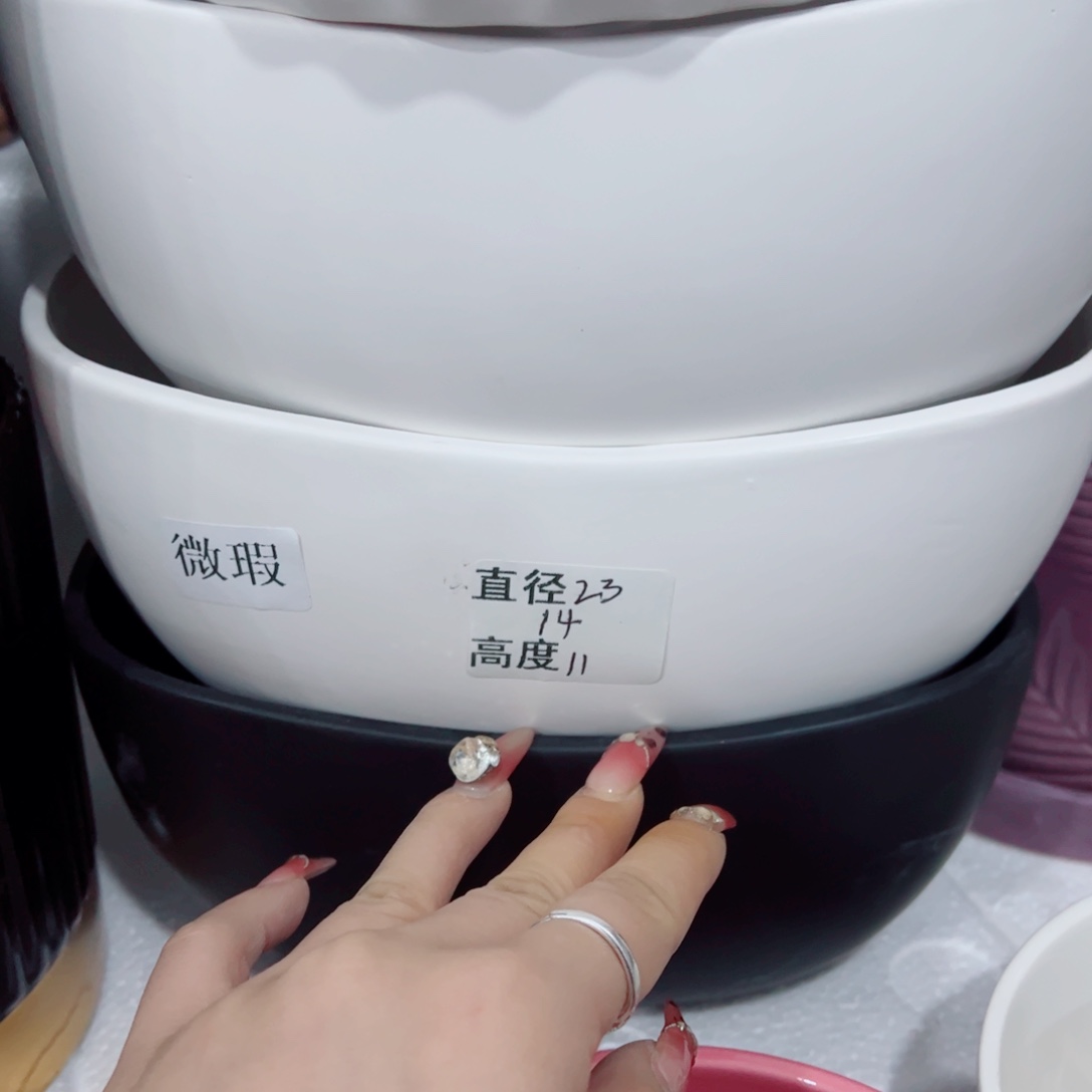 有孔，陶瓷花盆满10米包邮发货