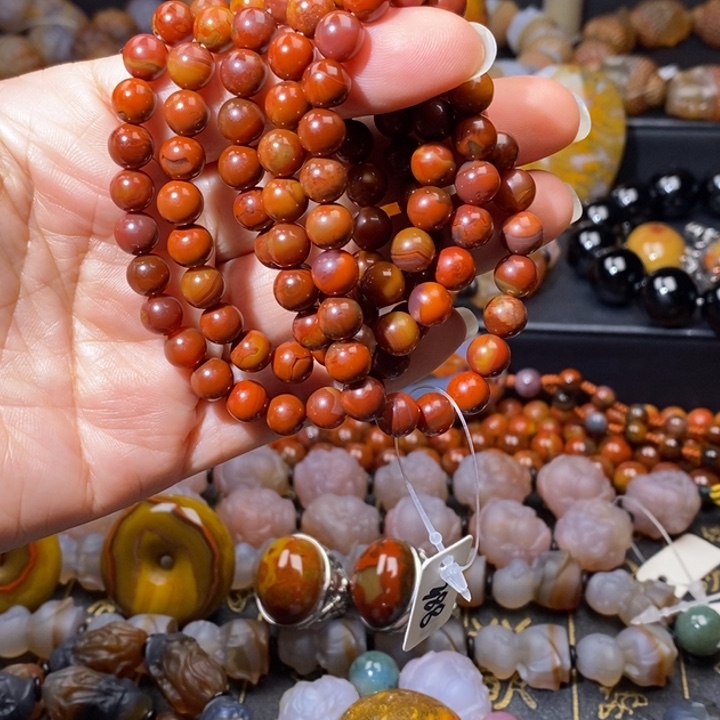 未镶嵌手链玛瑙/玉髓