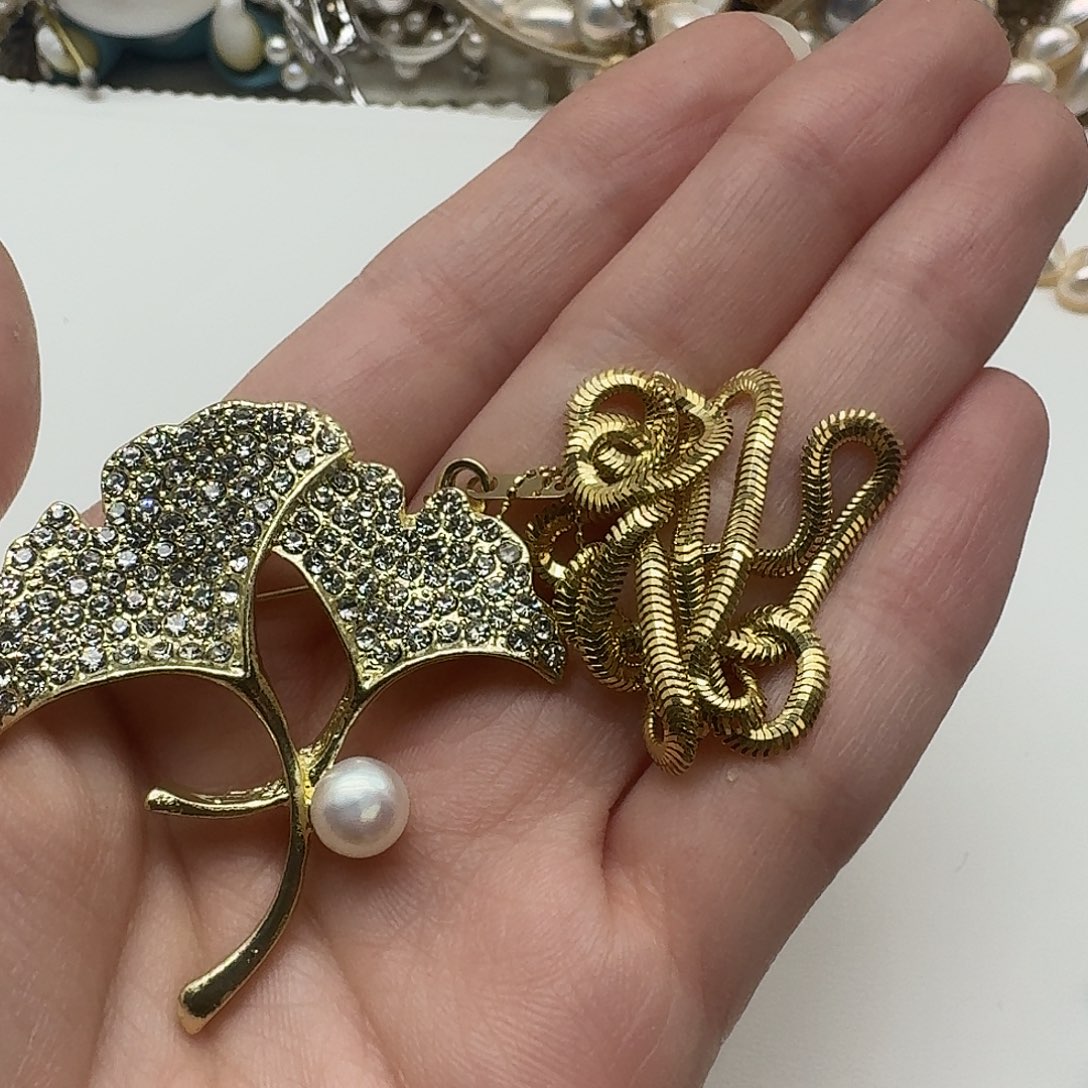 淡水珍珠颈饰未镶嵌