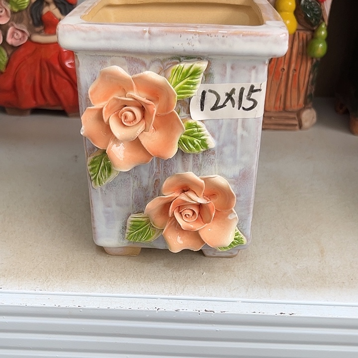 粗陶材质多肉花盆