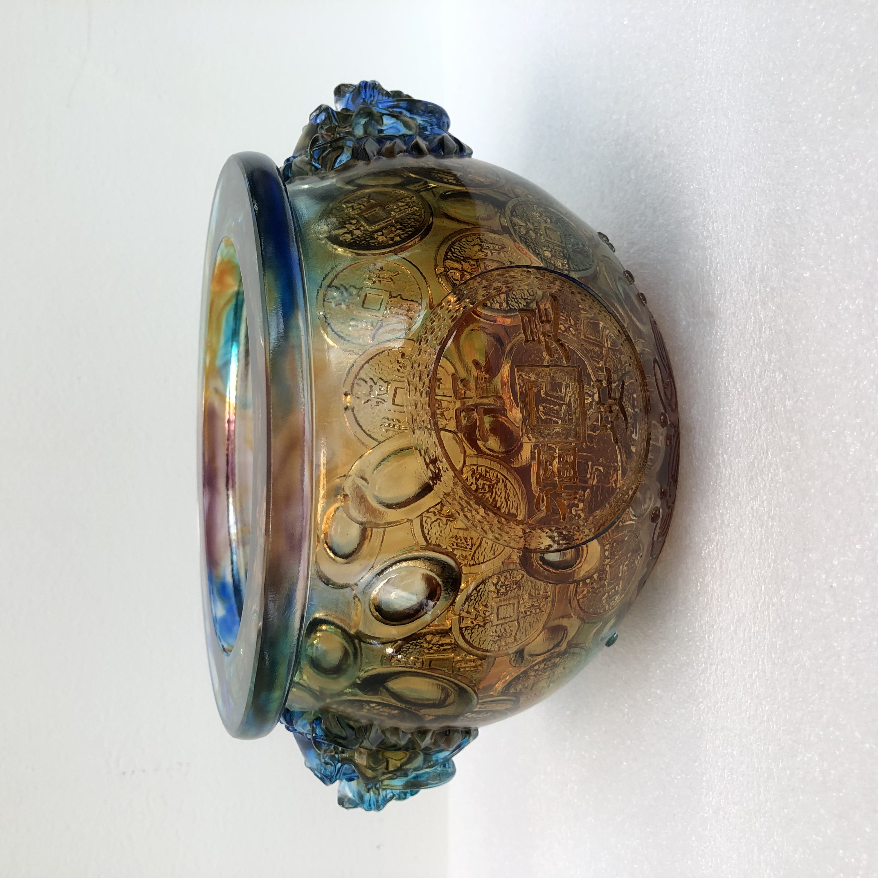 BORCH/博瑞奇四方琉璃罐桌面装饰摆件（09032/09033）