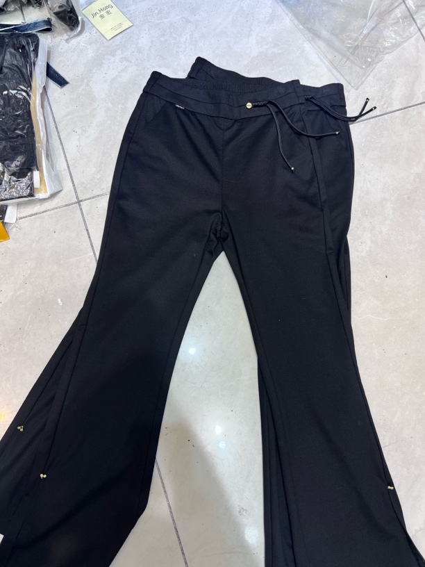 新款收腰显瘦洋气气质西裤3602