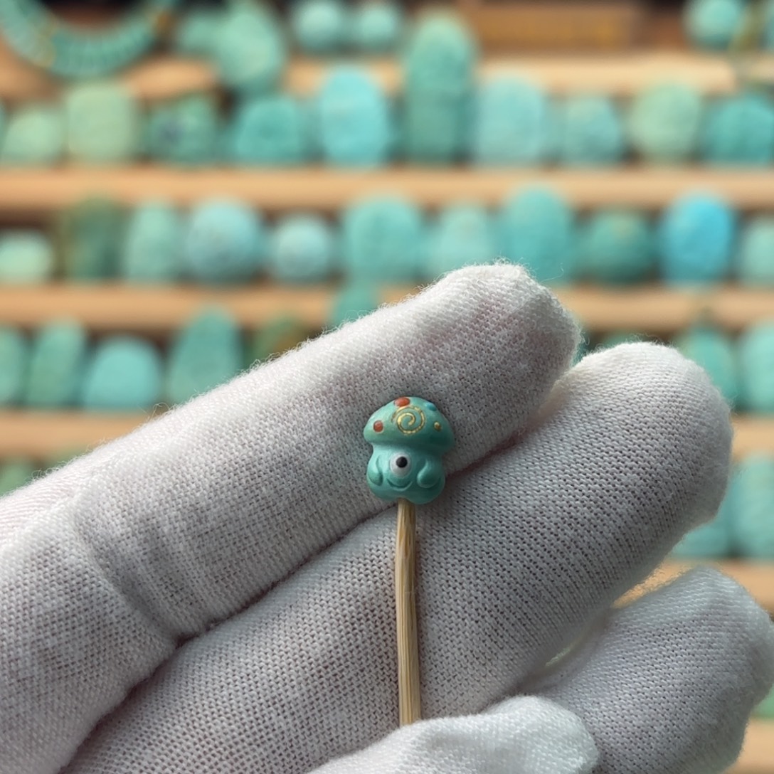 绿松石未镶嵌配饰