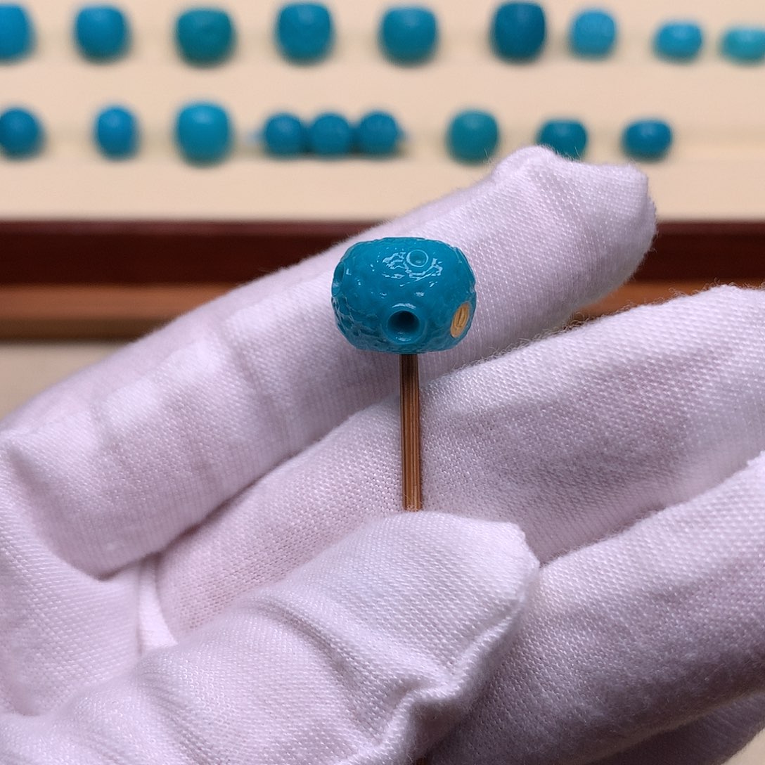 绿松石未镶嵌天然原矿绿松石星球12.5