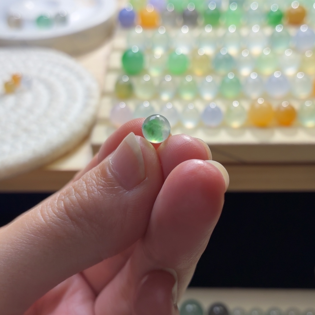 X****翡翠散珠翡翠1345