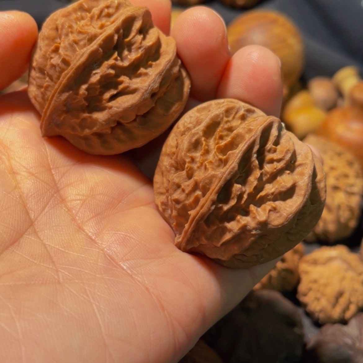 【闪购商品】文玩核桃吊坠东北楸子33