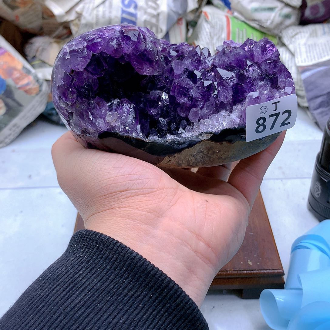 紫晶大型摆件（非配饰）未镶嵌