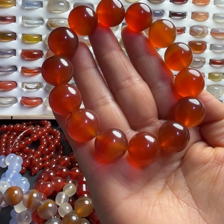 玛瑙/玉髓未镶嵌手链