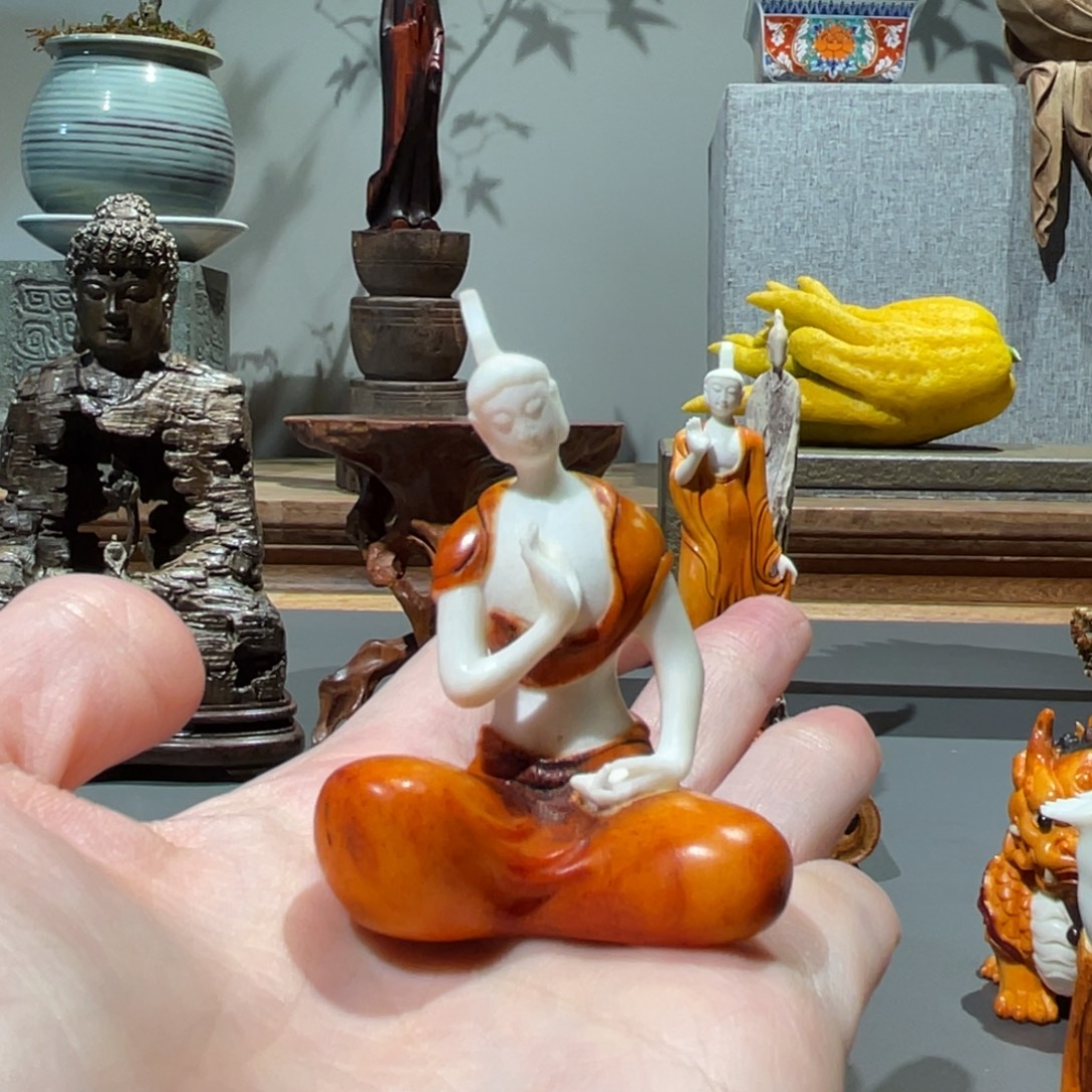 浴***生木质鹿角工艺品工艺品