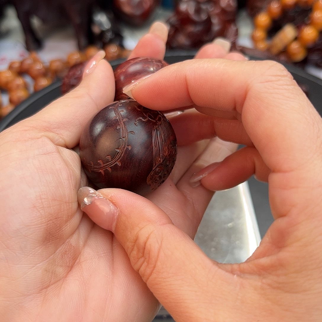 印度小叶紫檀手球