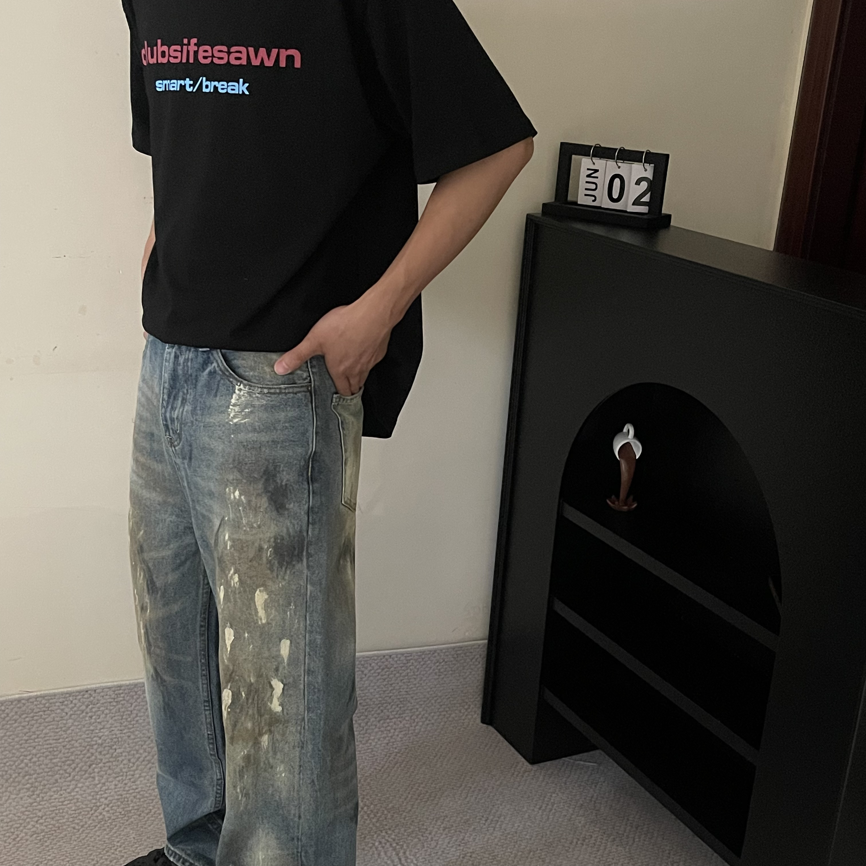 复古休闲美式短款夹克外套