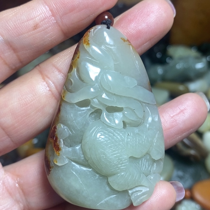 和田玉挂件未镶嵌