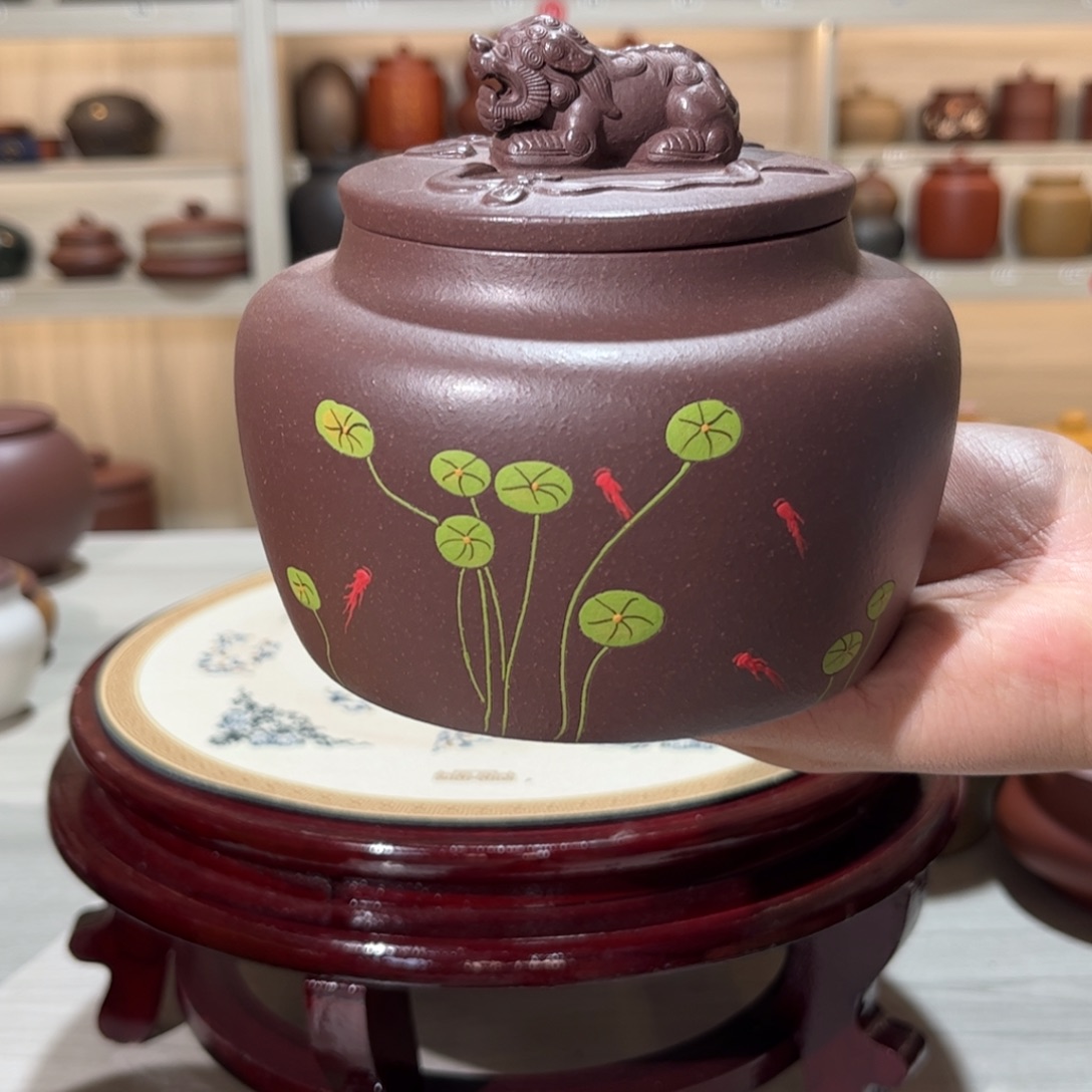 茶叶罐紫砂醒茶罐