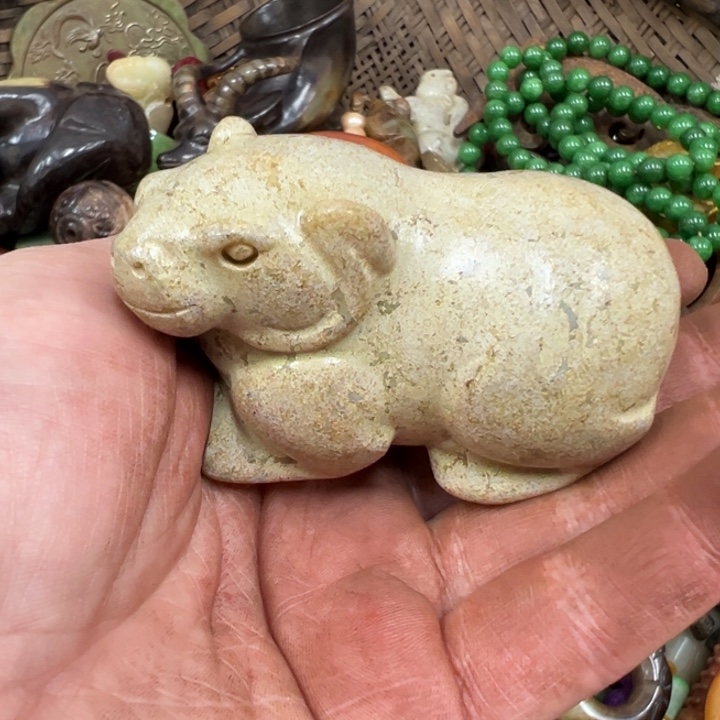 和田玉（黄玉）未镶嵌挂件