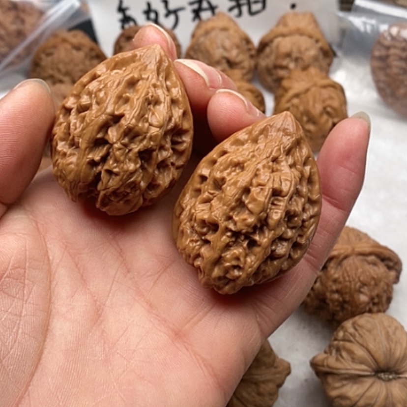 【闪购商品】吊坠文玩核桃练手对全品大古石