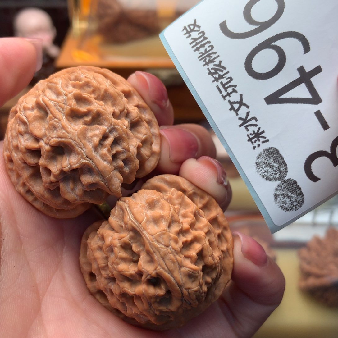 文玩核桃把件38苹果园