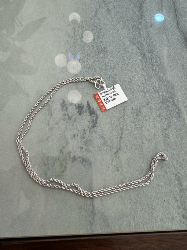 铂金项链pt950 60000198