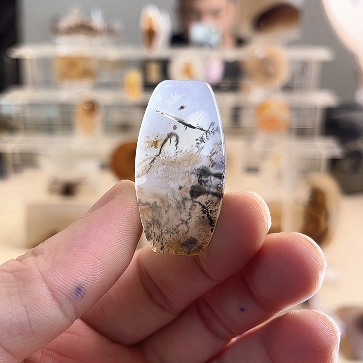 玛瑙/玉髓未镶嵌吊坠(不含链)