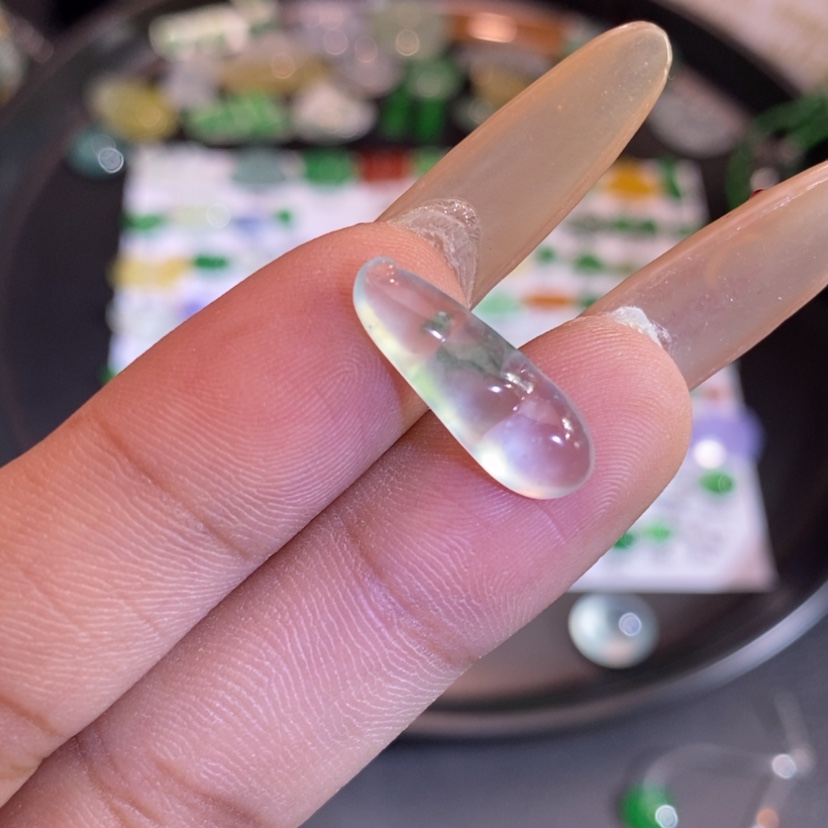 【闪购商品】翡翠挂件未镶嵌豆子
