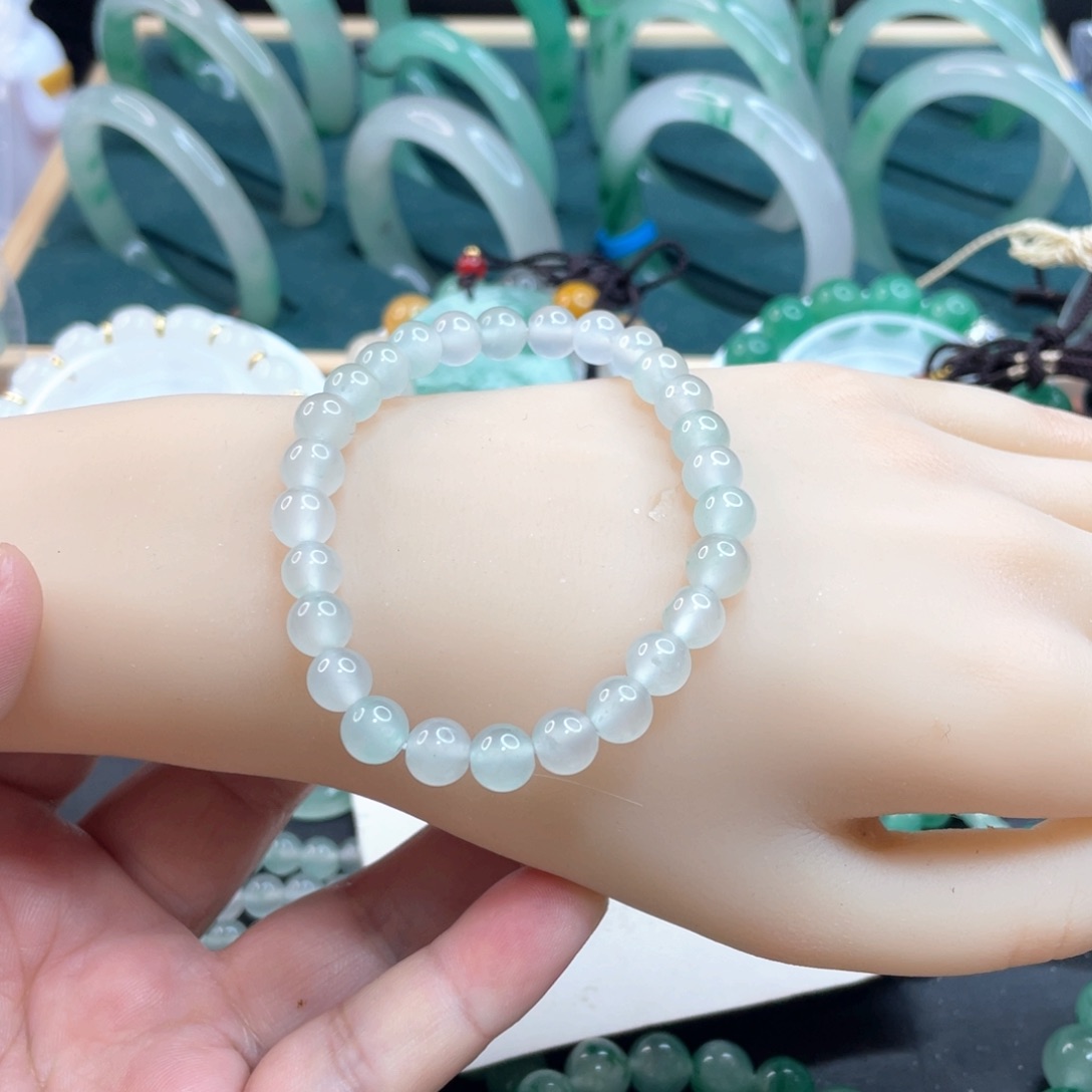 石英质玉未镶嵌手串