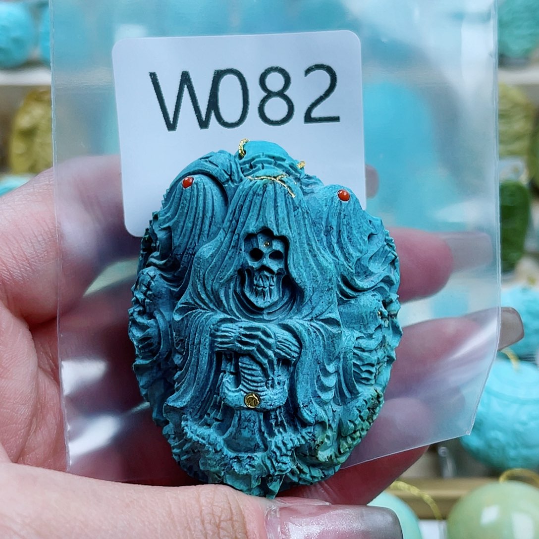 香***菜绿松石未镶嵌配饰