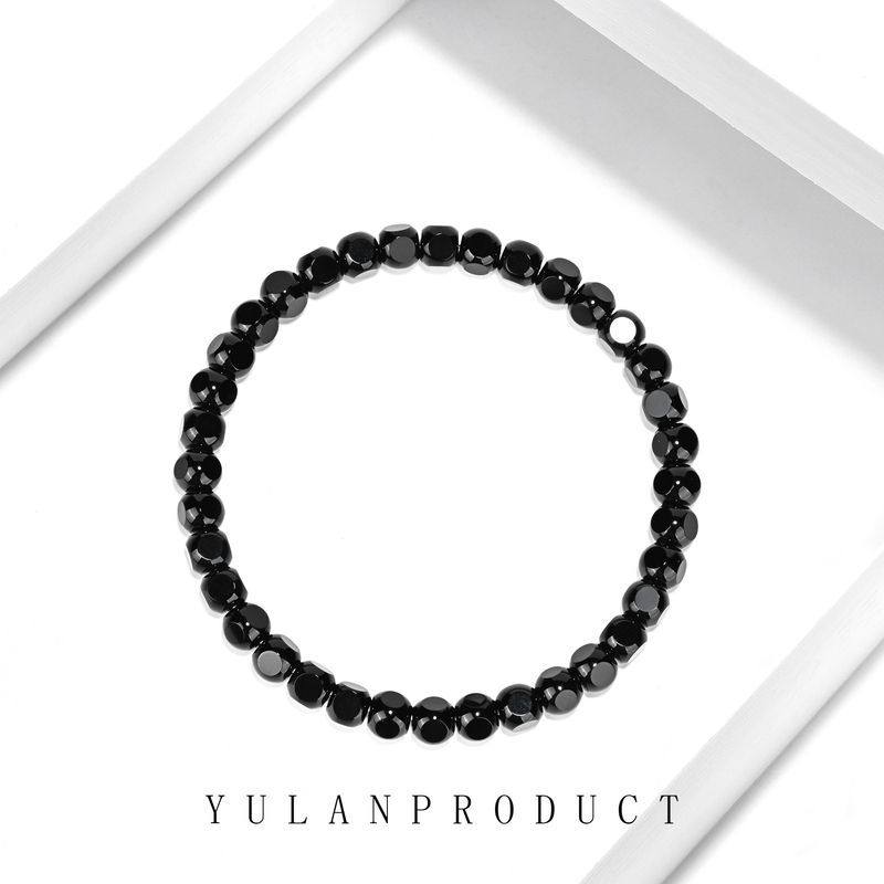 首饰袋 方糖手串单圈-5.5mm左右-精工百搭（一串）