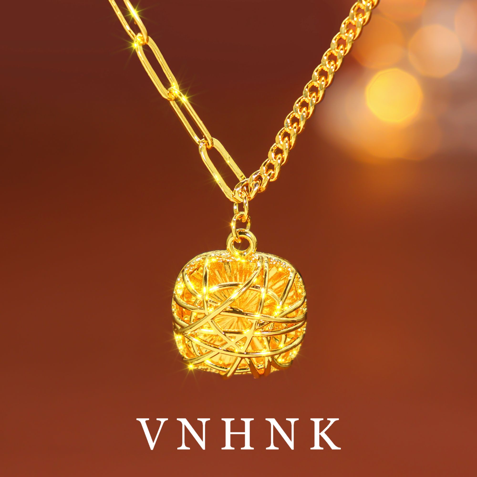 铜合金项链 美可儿    K217   金色(44cm)气质项链预售