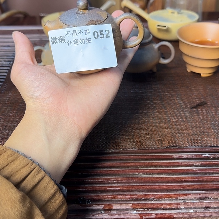 茶壶紫砂坭兴陶柴烧