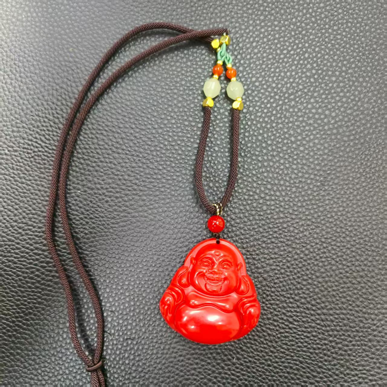 天然珠宝时尚百搭大肚佛项链（多样性拍一发一）