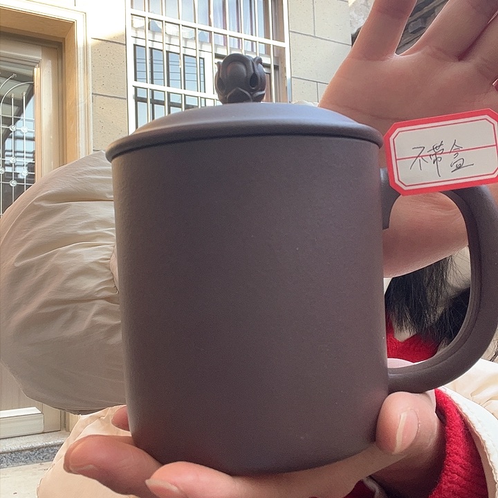 紫砂茶杯原矿紫砂杯