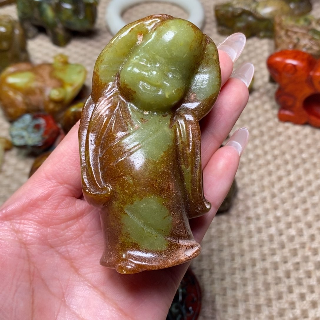 白玉菩提吊坠白玉菩提白玉菩提摆件