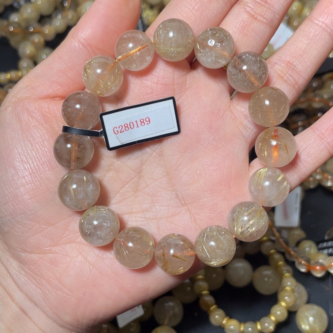 发晶手链未镶嵌13