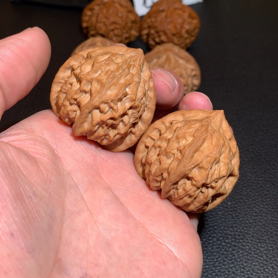 文玩核桃把件黄玉铺39