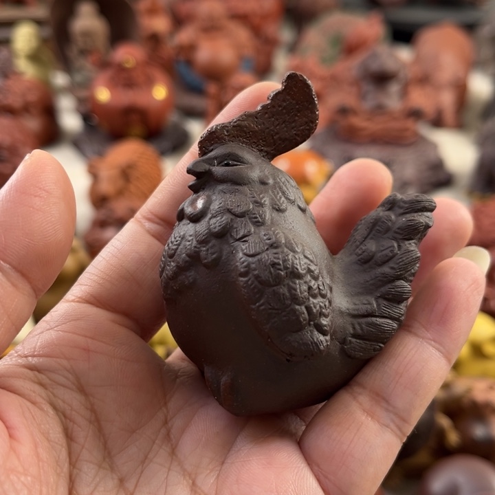 紫砂茶宠紫砂公鸡