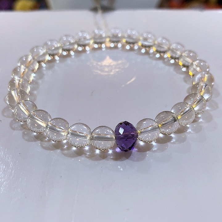 未镶嵌手链水晶水晶手串