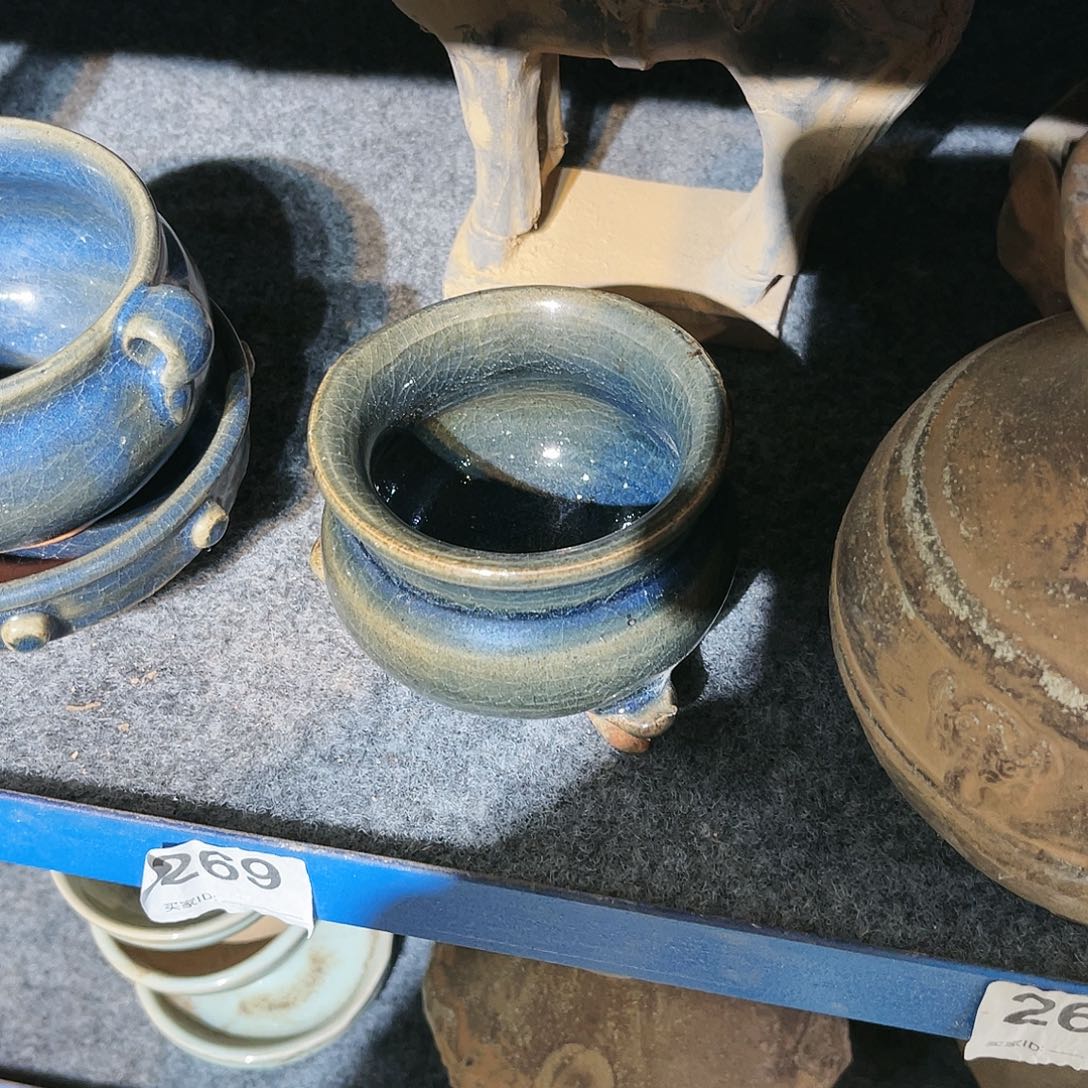 鄂**娃瓦当摆件茶台的一