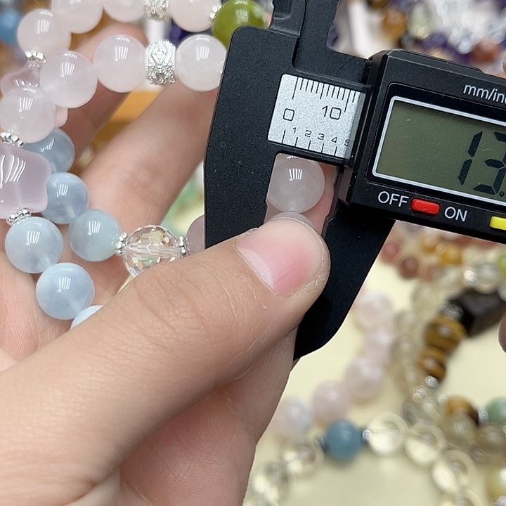 水晶手链未镶嵌多宝