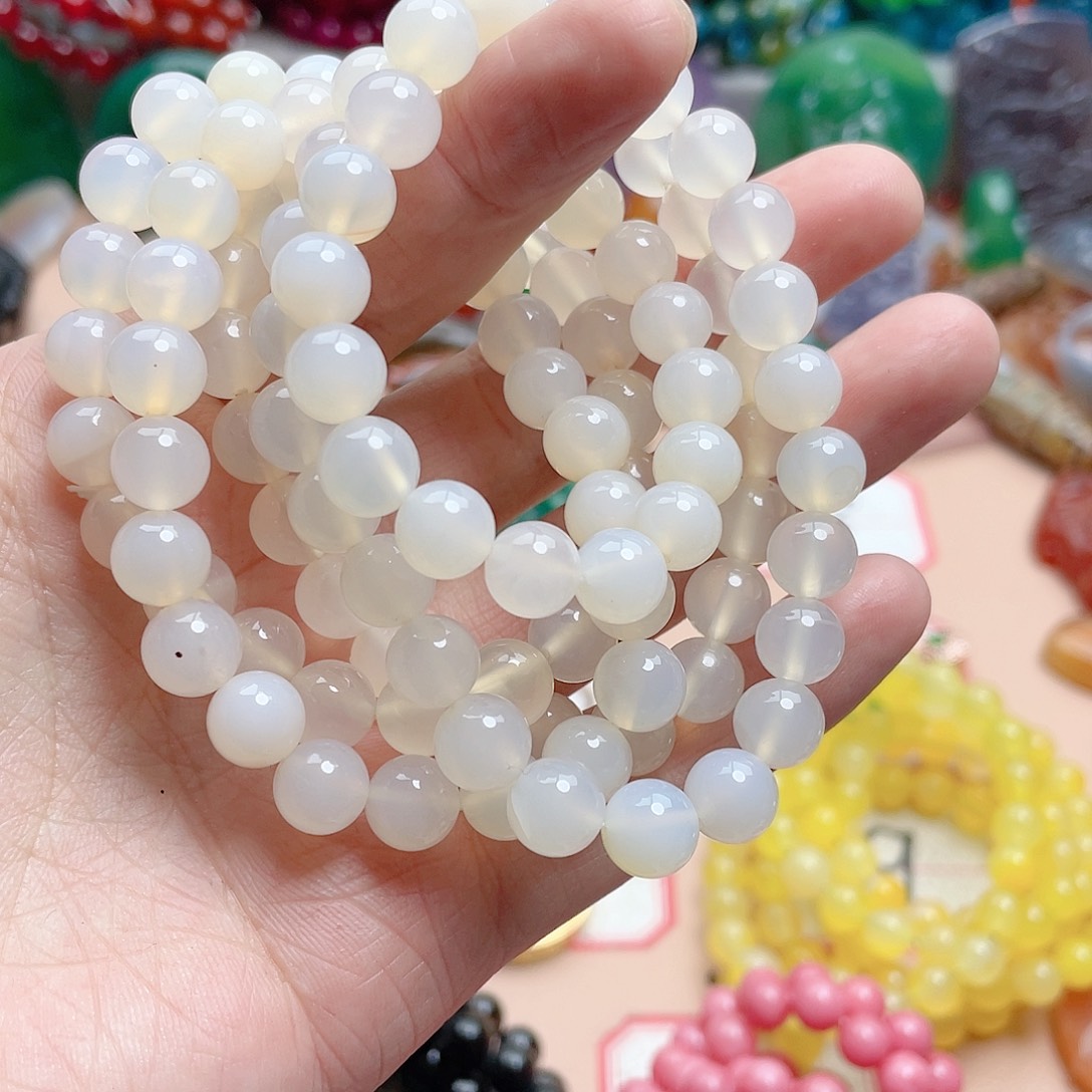 玛瑙/玉髓颈饰合金ℳ****凉