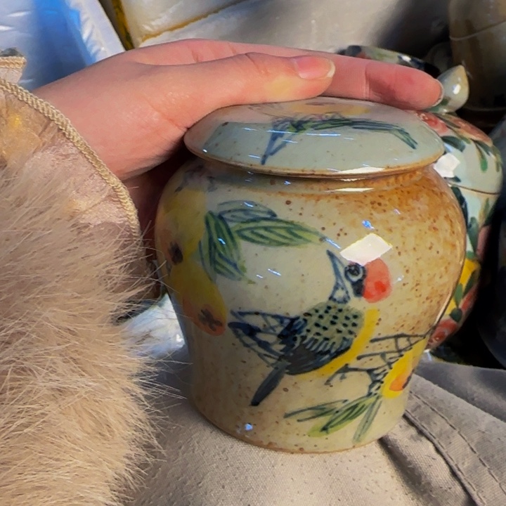 瓷片景德镇陶瓷手工手绘