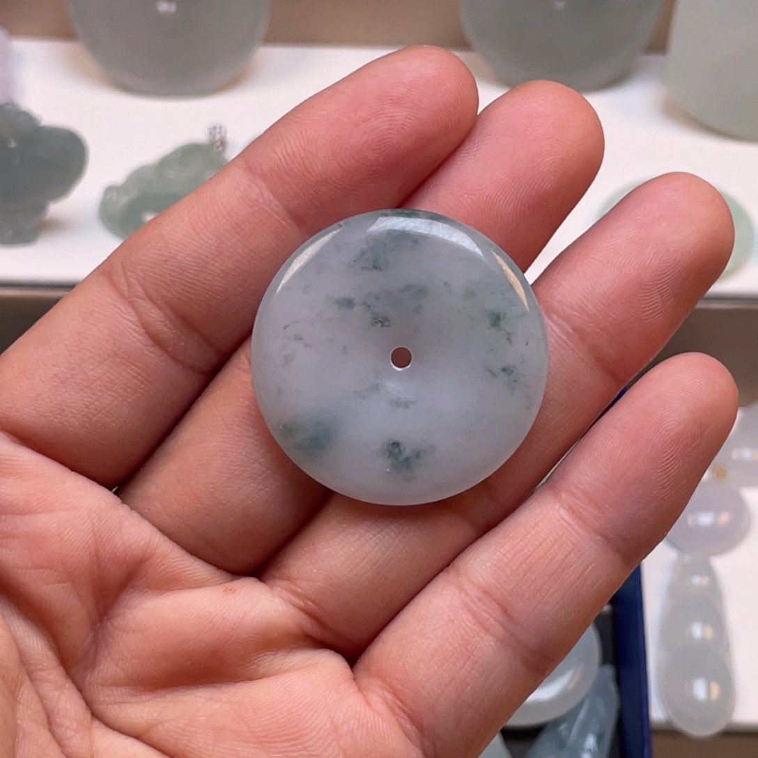 面***海翡翠未镶嵌颈饰23